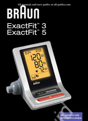 Braun ExactFit 3 Manual De Instrucciones