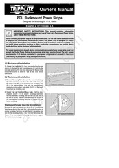 Tripp-Lite PDU1215 Guia De Inicio Rapido