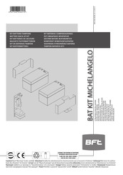 BFT MICHELANGELO Instrucciones De Instalación