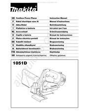 Makita 1051D Manual De Instrucciones