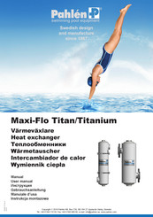 Pahlen Maxi-Flo Titan Manual Del Usuario