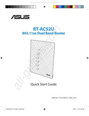 Asus RT-AC52U Guia De Inicio Rapido