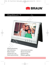 Braun DigiAlbum 7 Instrucciones De Empleo