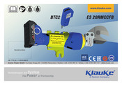 Klauke BTC2 Manual De Instrucciones