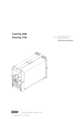 Fronius TransTig 1700 Instrucciones De Uso Y Lista De Piezas