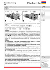 Rietschle VFT 250 Instrucciones De Uso