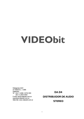 Videobit DA 24 Manual Del Usuario