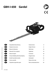 IKRA Gardol GBH-I-650 Manual Original