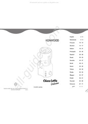 Kenwood Choco Latte Deluxe CL630 Serie Manual Del Usuario