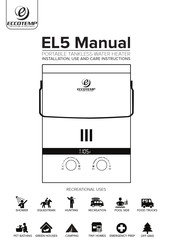 ECCOTEMP EL5 Manual Del Usuario