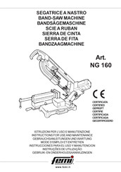 Femi 160 Instrucciones Para El Uso Y Manutencion