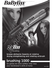 BaByliss BE liss brushing 1000 Manual Del Usuario