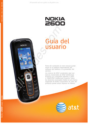 Nokia 2600 classic Guia Del Usuario