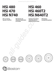 Boston HSi N640T2 Manual De Instrucciones