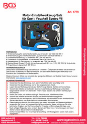 BGS technic 1779 Manual De Instrucciones