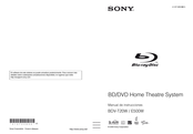 Sony BDV-T20W Manual De Instrucciones