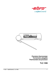 Xylem ebro TLC 1598 Manual Del Usuario