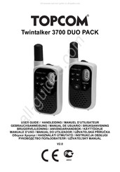 Topcom Twintalker 3700 DUO PACK Manual Del Usuario