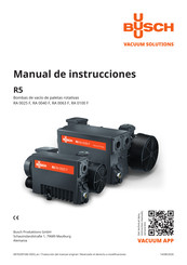 BUSCH RA 0100 F Manual De Instrucciones