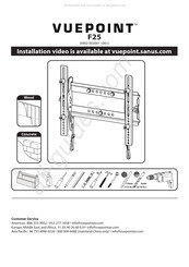 VUEPOINT F25 Manual De Instrucciones