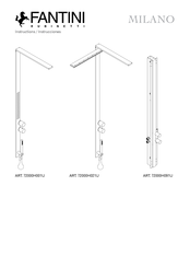 Fantini Rubinetti MILANO 72000H001U Instrucciones