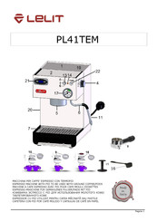 Lelit PL41TEM Manual Del Usuario