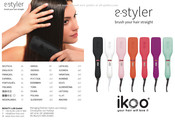 ikoo E-styler MX-1799 Manual Del Usuario