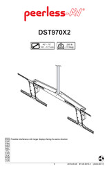 peerless-AV DST970X2 Manual Del Usuario