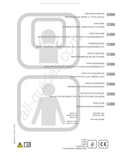 MBM GF777 Instrucciones Para El Funcionamiento