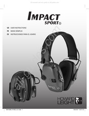 Howard Leight Impact Sport Instrucciones Para El Usario