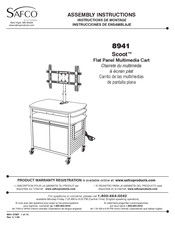 Safco Scoot 8941 Instrucciones De Ensamblaje