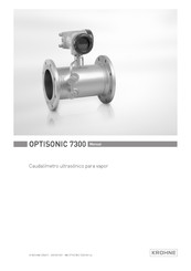 KROHNE OPTISONIC 7300 Manual