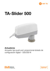 IMI Hydronic TA-Slider 500 Guia De Inicio Rapido