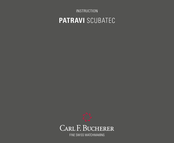 Carl F. Bucherer Patravi scubatec Instrucciones