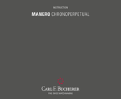 Carl F. Bucherer Manero chronoperpetual Instrucciones