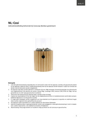 cosi Cosiscoop Bamboo Instrucciones De Uso