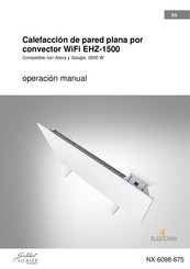 Sichler EHZ-1500 Operación Manual