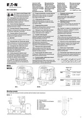 Eaton MCS Serie Instrucciones De Montaje