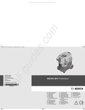 Bosch GAS 35 L SFC+ Professional Manual Original