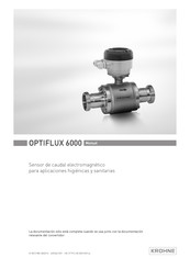 Krohne OPTIFLUX 6000 Manual