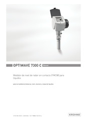 KROHNE OPTIWAVE 7300 C Manual