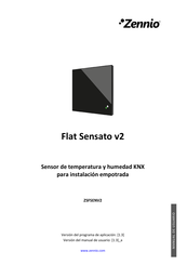 Zennio ZSFSENV2 Manual Del Usuario