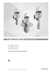 KROHNE OPTIWAVE 6400 C Instrucciones Suplementarias