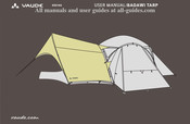 Vaude BADAWI TARP Manual Del Usuario