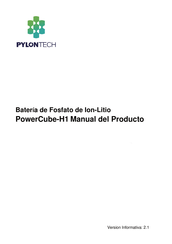 Pylontech PowerCube-H1 Manual Del Producto