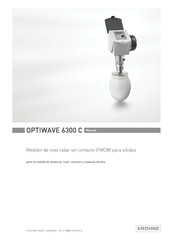 KROHNE OPTIWAVE 6300 C Manual