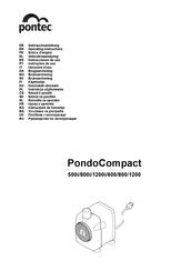 Pontec PondoCompact 800i Instrucciones De Uso