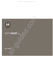 Motorola MOTORAZR2 V9m Guia Del Usuario