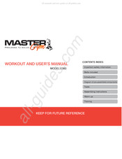 Master Gym E383 Manual Del Usuario