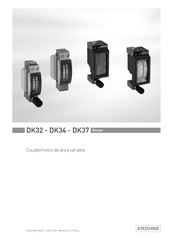 KROHNE DK34 Manual